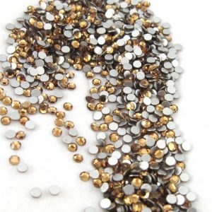 Light colorado 6ss flat back goldstone