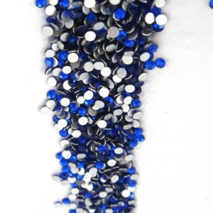 Sapphire 6ss flat back goldstone