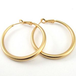 Hoop earrings