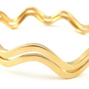 Double zig zag bracelet