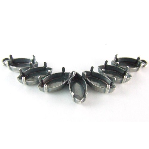 65mm 7 Navette settings centerpiece