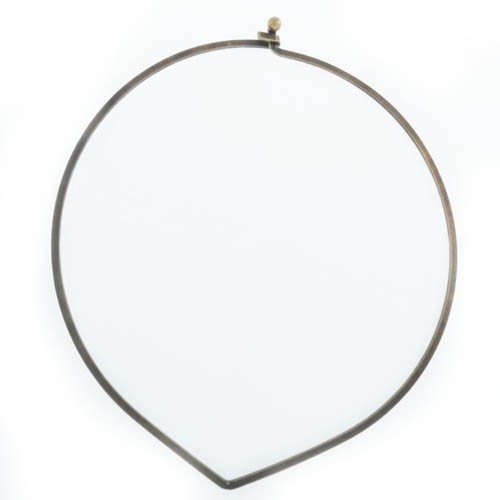 שרשרת קולר שטוח 2.70x1.60 מ"מ+סוגר מובנה