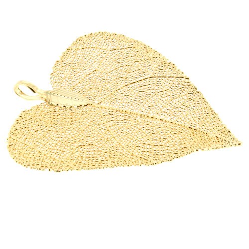 פחית תליון בצורת לב מרושת 42x40 מ"מ