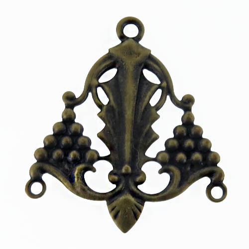 תליון ענבים 24x24 מ"מ