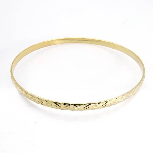 צמיד דק מעוטר במשולשים 70.90x70.90 מ"מ