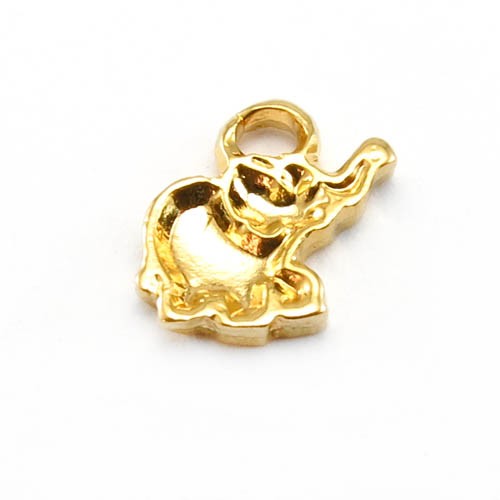 תליון בצורת פיל 9x7 מ"מ