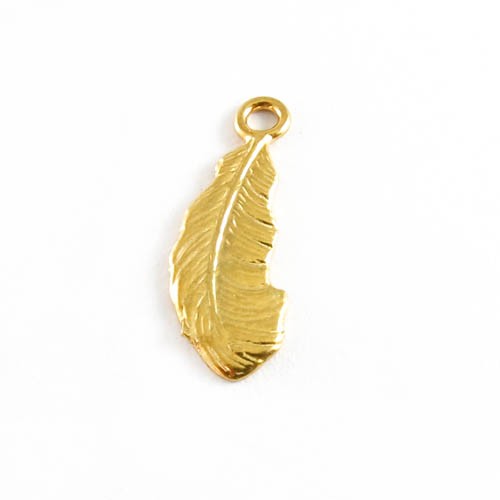 תליון בצורת נוצה 15.30x5.30 מ"מ