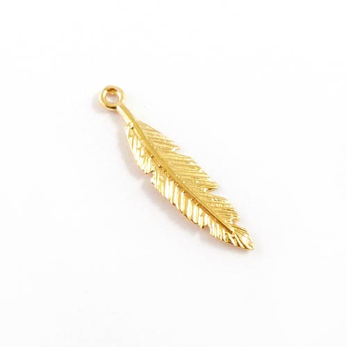 תליון נוצה בינוני 24x5.80 מ"מ