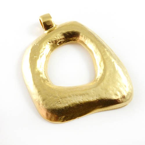 תליון חלול 55x65 מ"מ