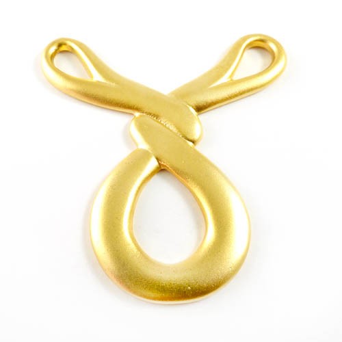 תליון מפותל 55x65 מ"מ