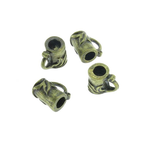 תליון - חרוז צינור 10x12 מ"מ