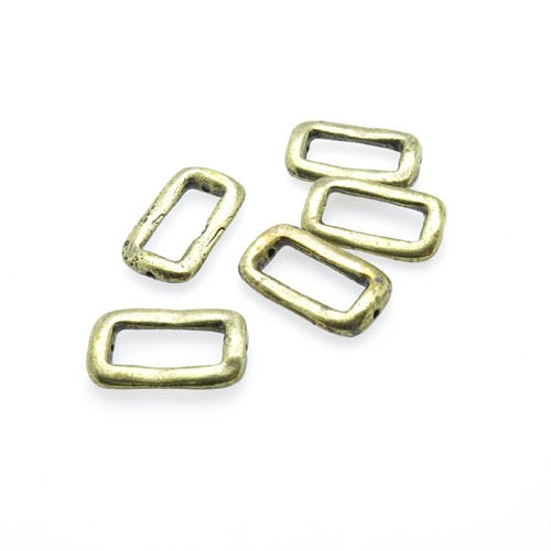 חרוז מלבני חלול 24x15 מ"מ