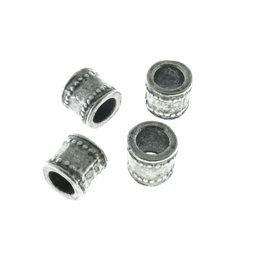 חרוז חבית מעוטר 11.50x11.50 מ"מ