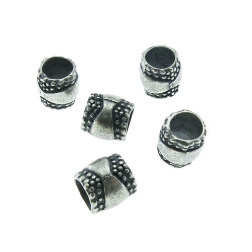 חרוז צינור מעוטר 11.5x12 מ"מ