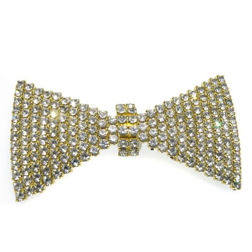 סיכת פפיון גדולה ונוצצת! 78.60x42.30 מ"מ