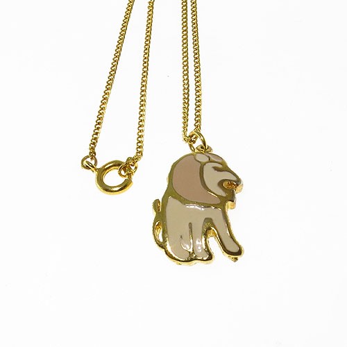 תליון אריה 20.50x14.10 מ"מ + שרשרת 39 ס"מ