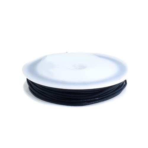 חוט עור עגול הודי 1.8 מ"מ, צבע כחול נייבי 5 מטר