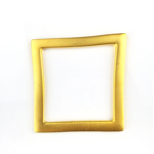 תליון מרובע חלול חלק 75ממ כ.צ 1יח