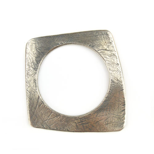 תליון מרובע 85x92ממ צ.ז.מ 1יח