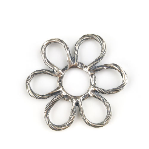 תליון פרח 75ממ כ.צ 1יח